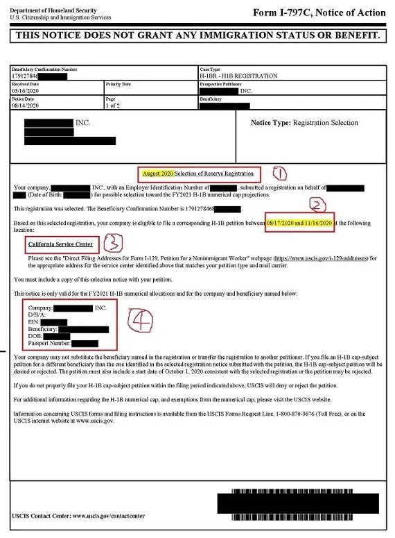 美国H1B第二轮抽签，怎么查询是否中签呢？