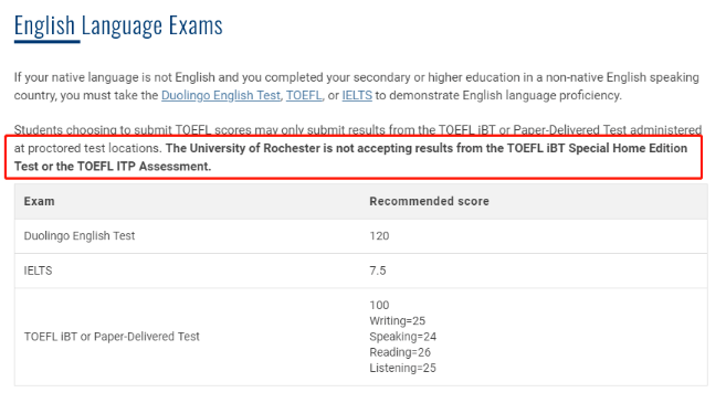 美国部分大学将不承认托福在家考试成绩