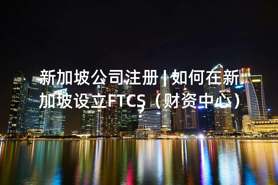 新加坡公司注册 | 如何在新加坡设立FTCS（财资中心）？