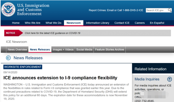 新财年美国H-1B最低薪资标准上调