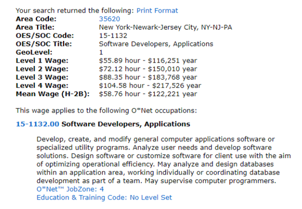 如何查询美国H-1B及PERM工资标准？