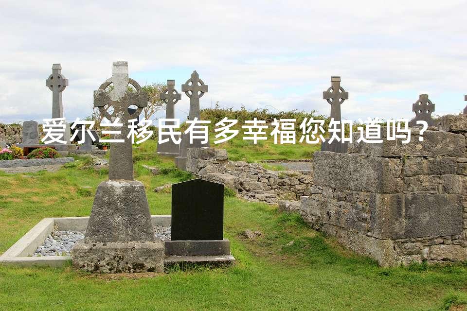 爱尔兰移民有多幸福您知道吗？