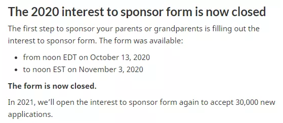 2021年加拿大父母团聚移民沿用抽签制 2021年加拿大父母团聚移民沿用抽签制