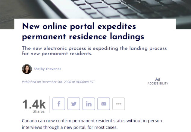 加拿大可网上申请枫叶卡