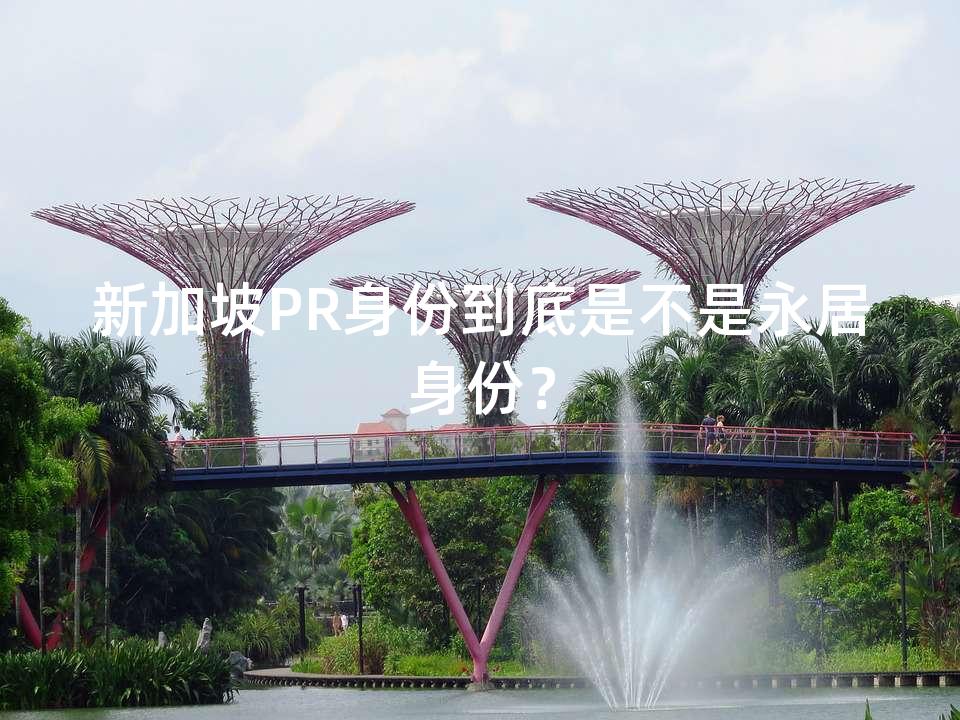 新加坡PR身份到底是不是永居身份？