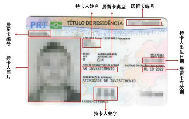 葡萄牙新版居留卡都有哪些新的变化？