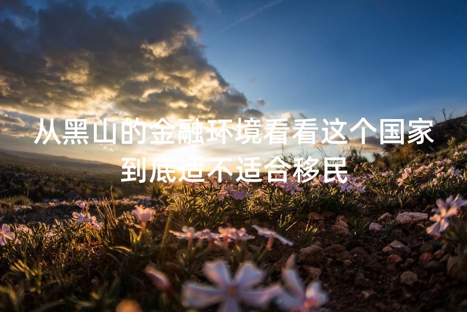 从黑山的金融环境看看这个国家到底适不适合移民