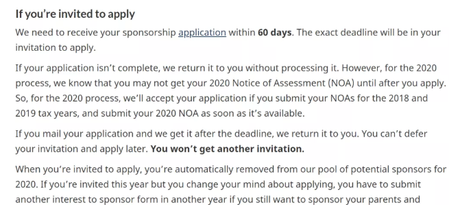 1月5日加拿大父母担保移民开始抽签 1月5日加拿大父母担保移民开始抽签