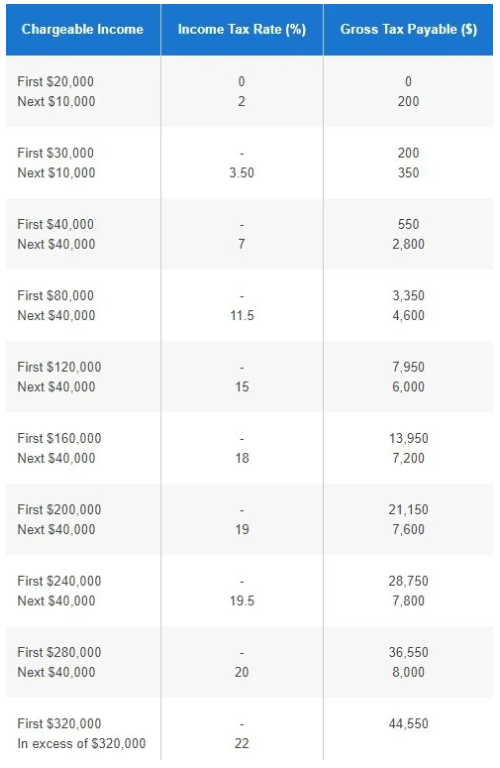 新加坡个人所得税申报攻略 新加坡个人所得税申报攻略